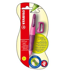 Stabilo EASYergo 3.15mm Right Handed Retractable Pencil - Light Pink/Dark Pink