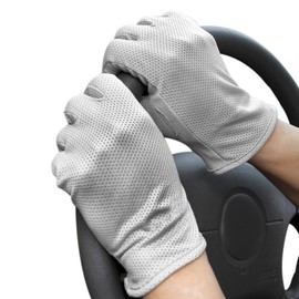 Cycling Gloves UV cut gloves gloves driving Antiskid Touch Panel Support Smartphone Operation Anti-UV Sunscreen Reduces Fatigue Breathable Good Windproof Cycle Gloves Bicycle Bike Wear Resistant Quick Drying Gloves Unisex Women's Men's , grey