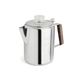 Fox Run Rapid Brew Stainless Steel Stovetop Coffee Percolator, 9 Cup