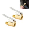 Tire Pump Adapter: Compatible with cars, motorcycles, and bicycles, made