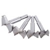 10pcs 14-50mm Forstner Drill Bit Set Flat Wood Drilling Woodworking