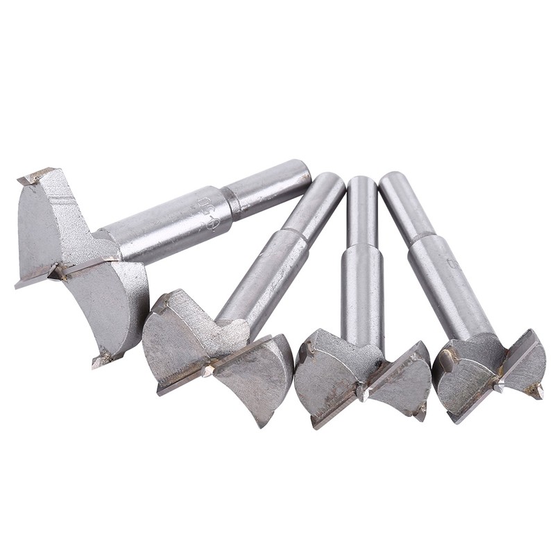 10pcs 14-50mm Forstner Drill Bit Set Flat Wood Drilling Woodworking