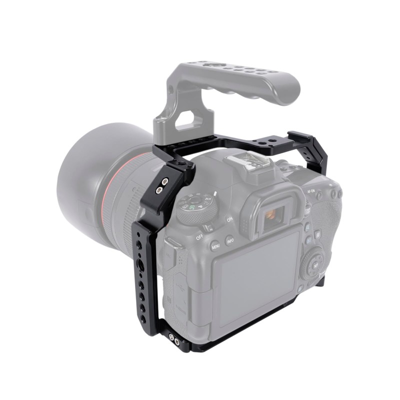 6D/6D Mark II Cage,NICEYRIG Camera Cage for Canon EOS 6D
