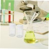Cabilock 6Pcs Transparent Bottles High Temperature Resistant Sample Containers Leak