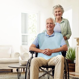 VMEECARL 3 Pack Adult Bibs for Men and Women Reusable Bibs for Adult Eating Waterproof & Machine Washable Clothing Protector Large Bids for Elderly Gifts for Seniors