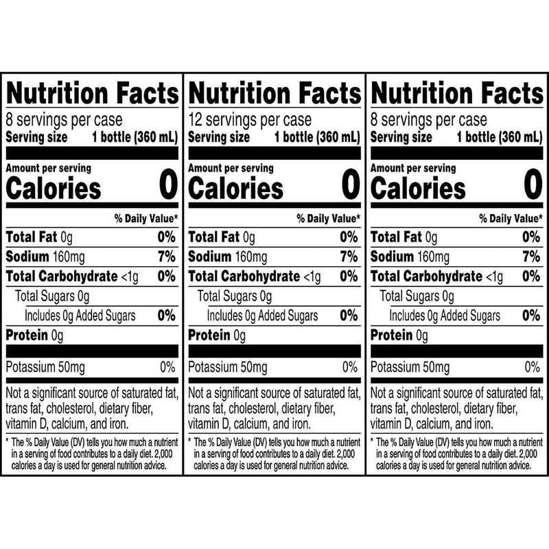 Gatorade Zero Sugar 12oz Three Flavor Variety Orange, Glacier Freeze