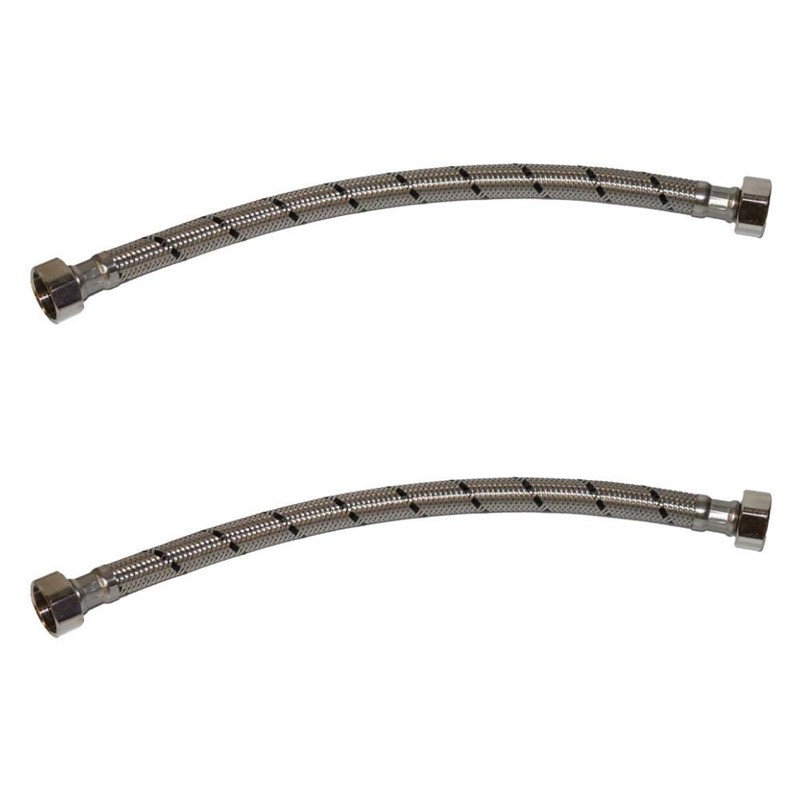 Aumix x2 (Pair) ½” x ½” inch BSP 9mm Bore
