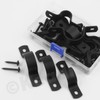 Keadic Black U-Clamps, Pipe Clamps for Indoor and Outdoor (25MM)