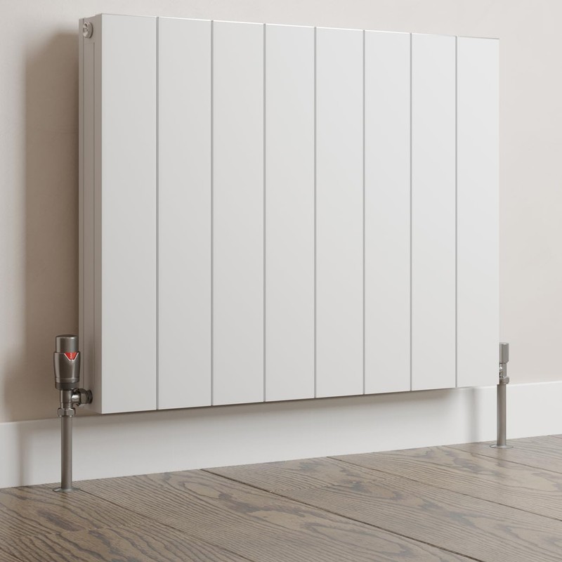 UK Radiators Thermostatic Radiator Valve (TRV) - 15mm Angled Lockshield