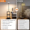 LED Floor Lamp with Table, 25W/3000LM Super Bright Floor Lamp
