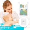 KIPTVO Baby Bath Toy Storage Net Bags, Large Bathroom Quick