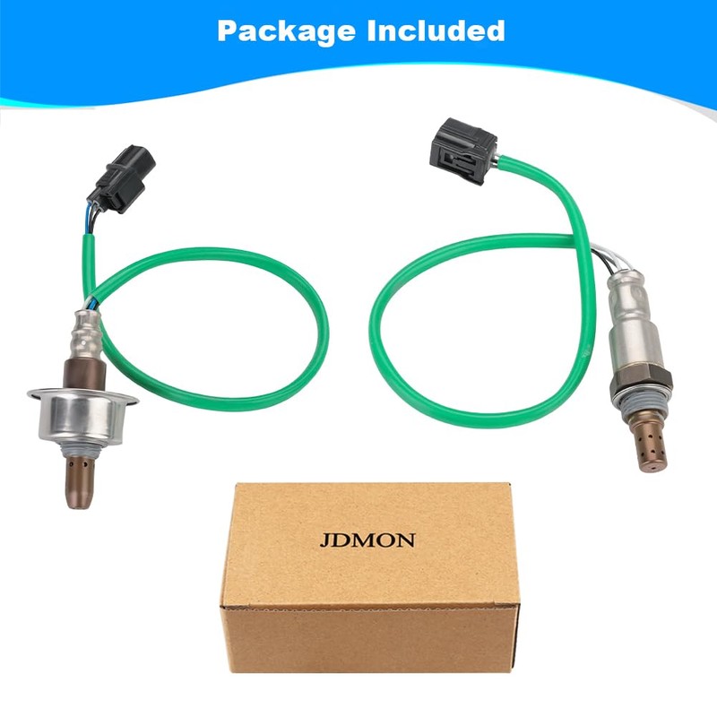 JDMON 2PCS O2 Oxygen Sensor Upstream & Downstream Replacement for