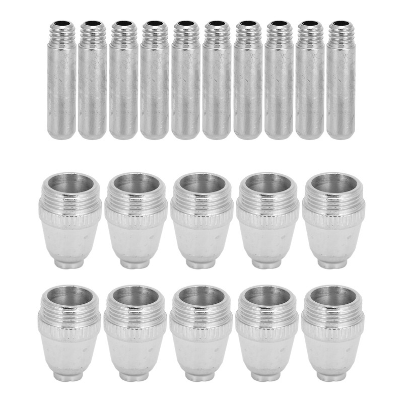 20Pcs Plasma Cutting Torch Consumables Electrode Tip Nozzle for AG-60