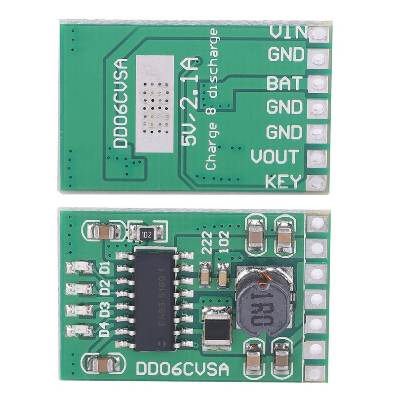 Charge Discharge Module 5V 2.1A Lithium Battery Integrated Power 3.7V