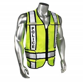 Radwear LHV-207-3G-BLK-POL-R Industrial Safety Vest