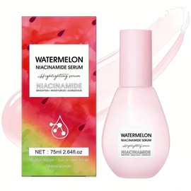 Watermelon Niacinamide Serum, Niacinamide Face Serum, Hydrating Facial Serum with Hyaluronic Acid, Minimize Pores, Even Skin Tone, Refine & Balance Skin
