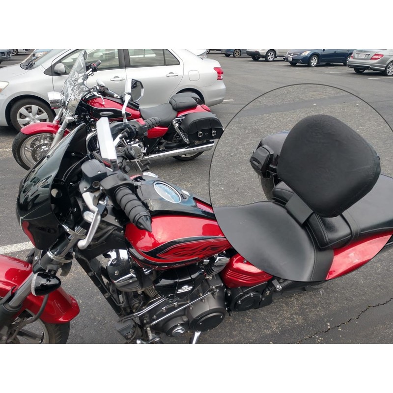 Contoured - Driver's Backrest for Yamaha XV1900 Roadliner/Stratoliner/Raider