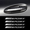 4Pcs/Set Sport Decal Sticker Car Door Handle Sticker White