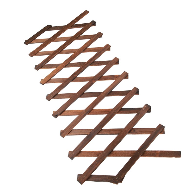 Expandable Plant Climbing Lattices Extensible Pine Fence Plant Support for