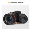 K&F Concept 67mm Lens Cap 6 Pack Snap-on Front Camera