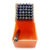 37 Pcs Steel Stamp Set 26 Letters 9 Numbers Carbon