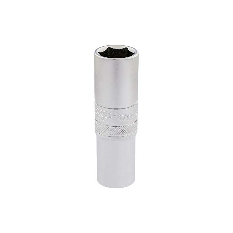 Draper 16649 1/2" Square Drive Hi-Torq 6 Point Deep Socket,