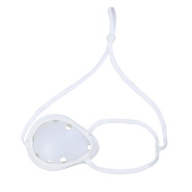 2 Pack Cataract Surgery Eye Patch Covered Edge Eye Shield Patch for Eye Surgery Recovery Covering Breathable After Surgery Eye Protection White Patch