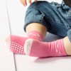 Sosenfer Non Slip Toddler Socks with Grippers,5 Pairs Non Skid