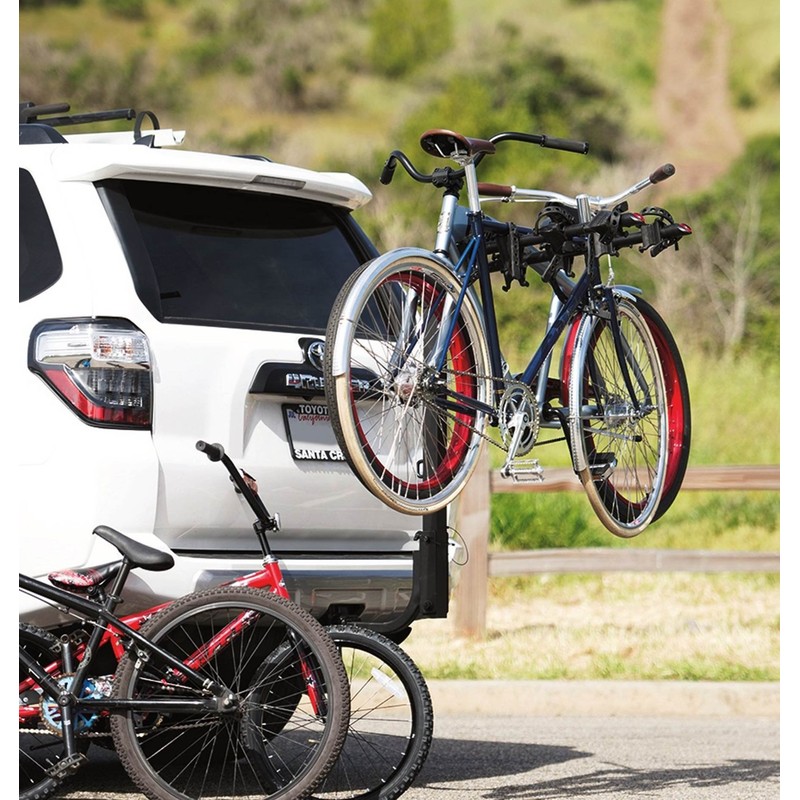 BELL Hitchbiker 450 4-Bike Hitch Rack with Stability, Black