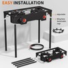 SKOK 2 Burner Propane Stove - Portable Camping Stove with