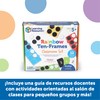 Learning Resources Rainbow Ten-Frames Classroom Set, Implementos Docentes para la