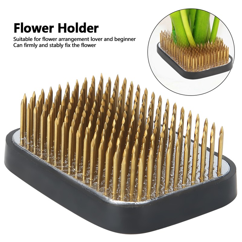 Dense Copper Needle Practical Kenzan Flower Arrangement Needle Pin Accessory