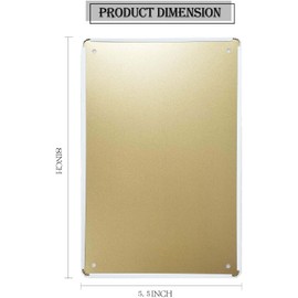 Xiddxu Remember Kids Electricity Will Kill You Warning Vintage Metal Tin Sign Retro Iron Painting Tin Signs Plaque Poster for Home Coffee Man Cave Garage Pub Wall Decor 5.5x8 Inch…