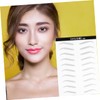 Beavorty 2sheets Eyebrow Stickers for Women of Hair-like Simulation Eyebrows