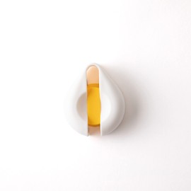 Chef’n 102-845-330-KC Topster Boiled Egg Topper, Plastic/Stainless Steel, White, 6.5 x 5.5 x 2 cm