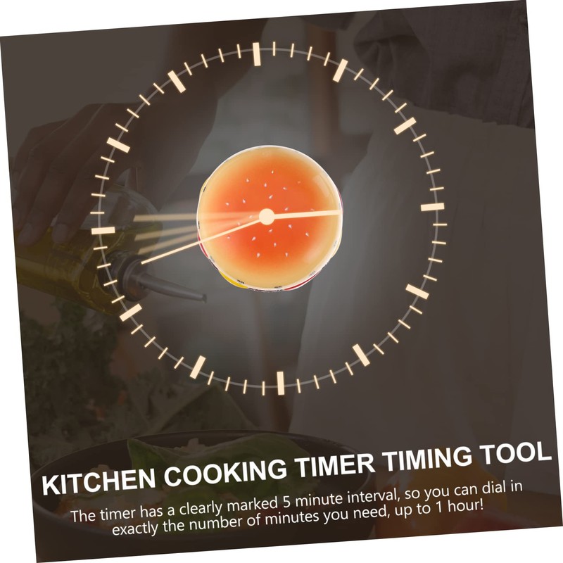 Ciieeo 1pc Mechanical Timer Reminder Tool for Cooking Study Home