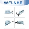 WFLNHB 7109661 Front Door Latch with Sensor Replacement for Bobcat