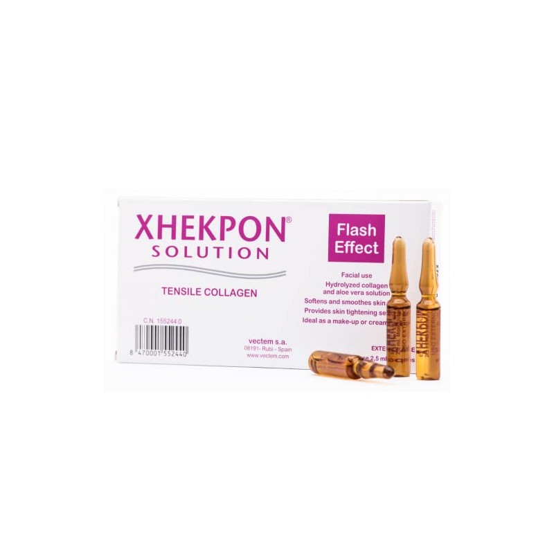 Xhekpon Solura Colageno Efecto - Vaso (10 x 2,5 ml)