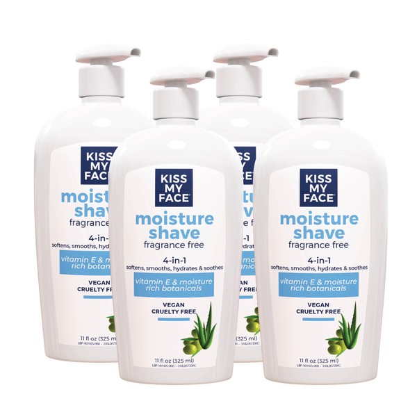 Kiss My Face Kiss My Face Moisture Shave Cream, Fragrance