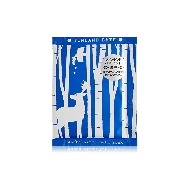 Finnish Bath Soaks Set of 12 White Birch