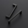 Ravinte 15 Pack 4 inch Hole Centers Matte Black Cabinet