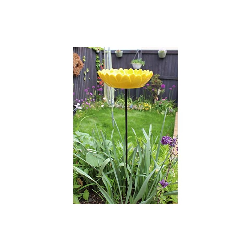Wildlife World Ceramic Floral Range (Sunflower Bird Feeder) seconds stock