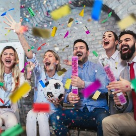 Popper Cañon 30 Cm Bazuca Bazooka Popper Confetti Party Batucada