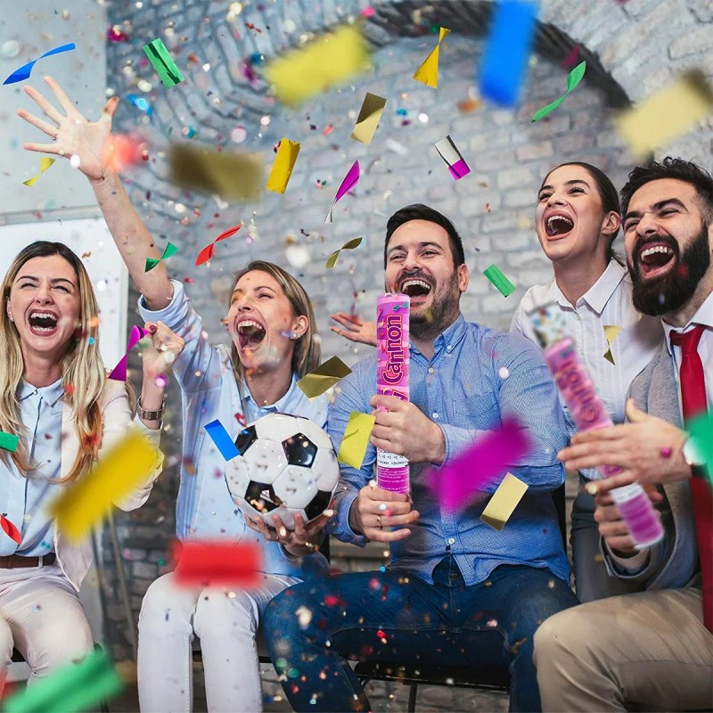 Popper Cañon 30 Cm Bazuca Bazooka Popper Confetti Party Batucada