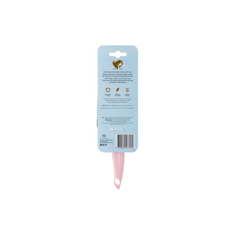 Lady Jayne Nylon Ball Tipped Styling Brush