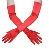 Long Satin Gloves Fashionable Stretch Long Evening Opera Satin Gloves