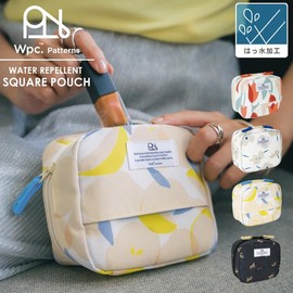 【2025】Wpc. Patterns Waterproof Square Pouch, Merry Flower Off W140-372-204