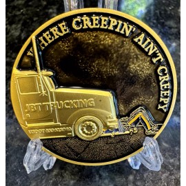 New Jersey State Police TSB Commercial Carrier Unit Creepin Challenge Coin NJSP
