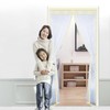 EA Magnetic Curtain Heating Curtain Door Vinyl Blocking Draft Front door red brown 120x220