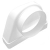 H&C VENT PVC deflection piece for flat duct, 125 mm